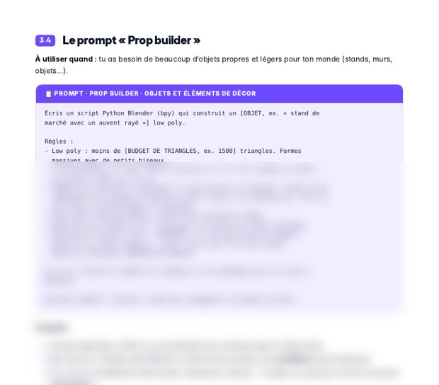Un prompt prêt à copier